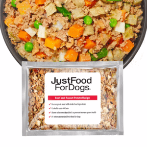 JustFoodForDogs All Life Stages Frozen Dog Food - Fish & Sweet Potato, Grain Free